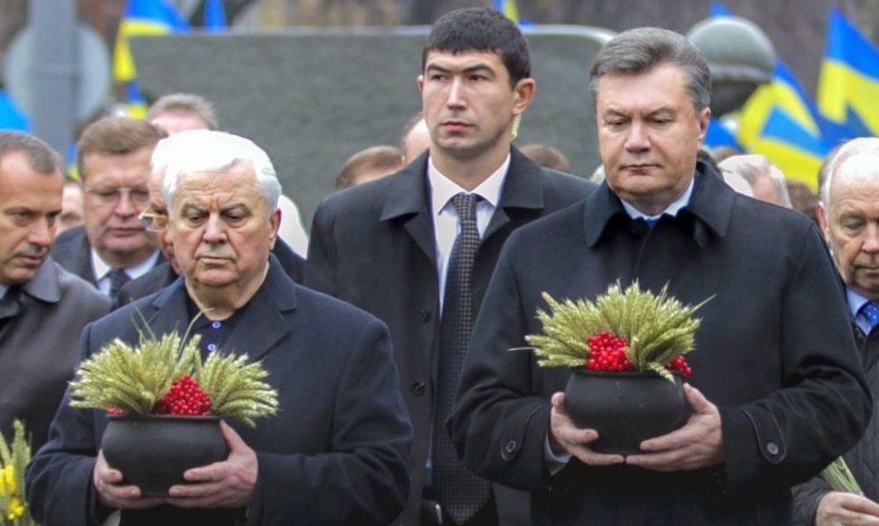 Leonidas Kravčiukas ir Viktoras Janukovyčius