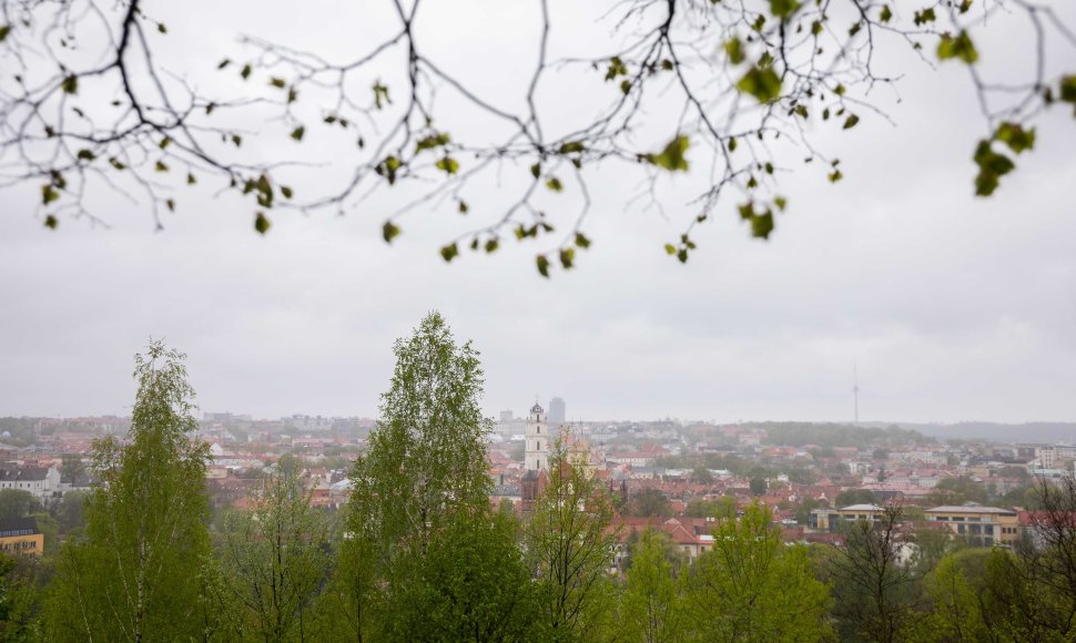 Lietaus gaivinamas Vilnius ir jo gamta