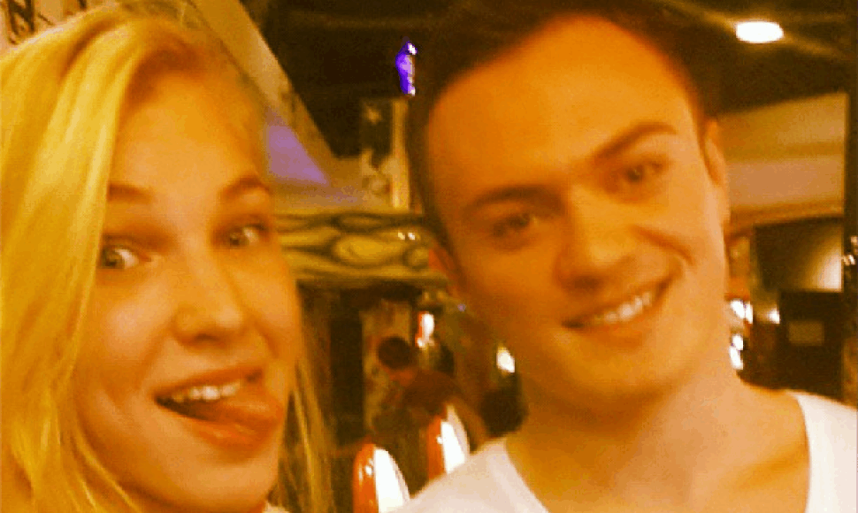 Rūta Meilutytė ir Antony Jamesas