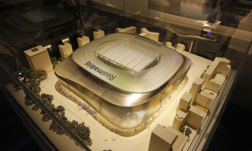 Madrido „Real“ stadiono „Santiago Bernabeu“ atnaujinimo planai