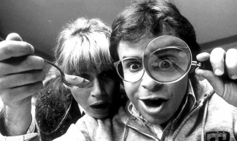  Marcia Strassman ir Rickis Moranis