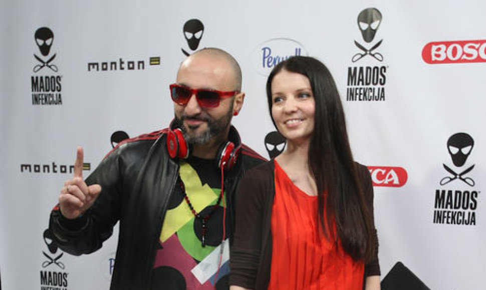 DJ Sezzy su žmona Agne