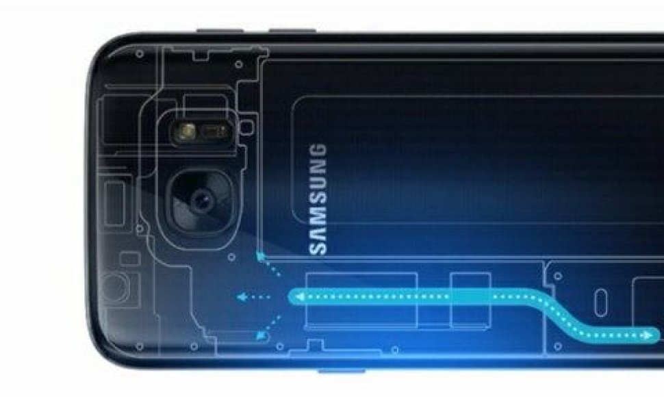 „Samsung Galaxy S7“ aušinimo sistema