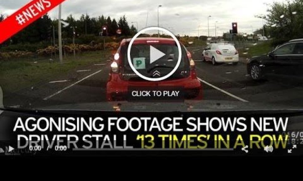 new-driver-stalls-thirteen-times-trying-to-negotiate-busy-roundabout-in-painful-dashcam-footage