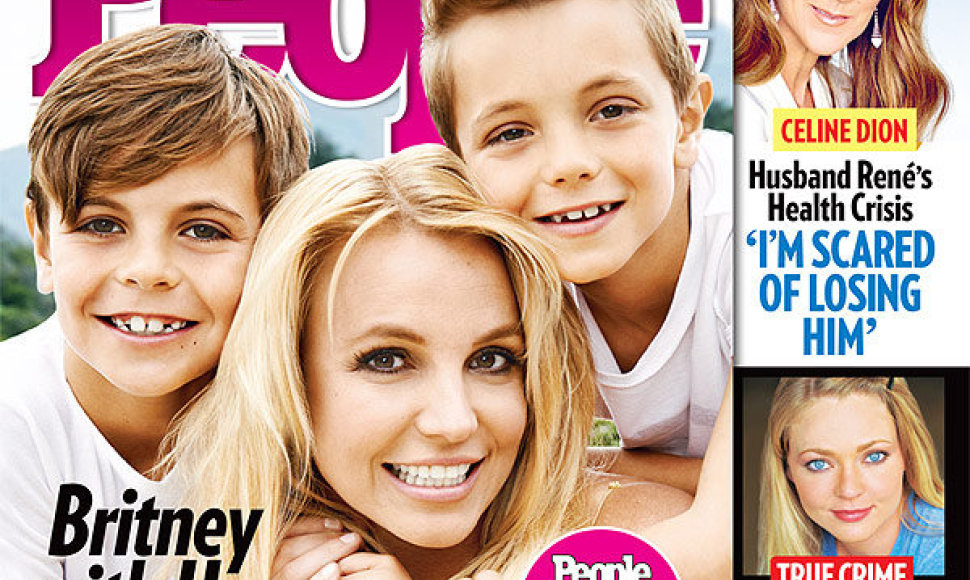 Britney Spears su sūnumis Seanu Prestonu ir Jaydenu Jamesu