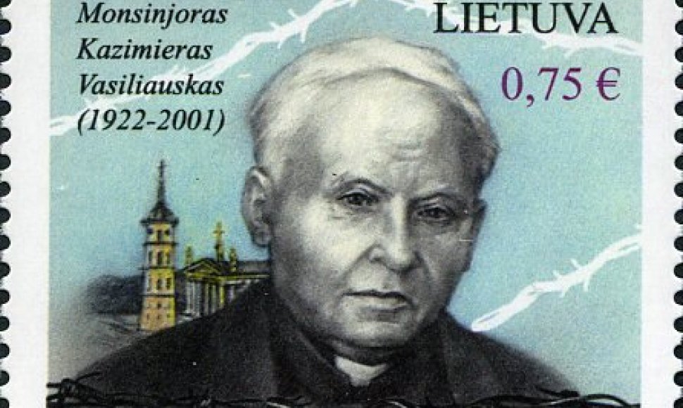 Pašto ženklas K.Vasiliauskui