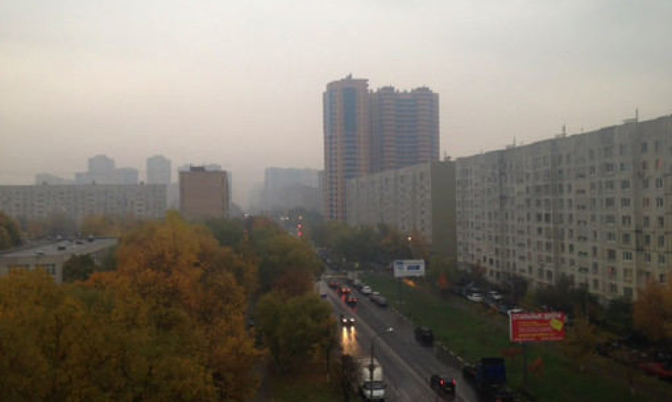 Smogas Maskvoje