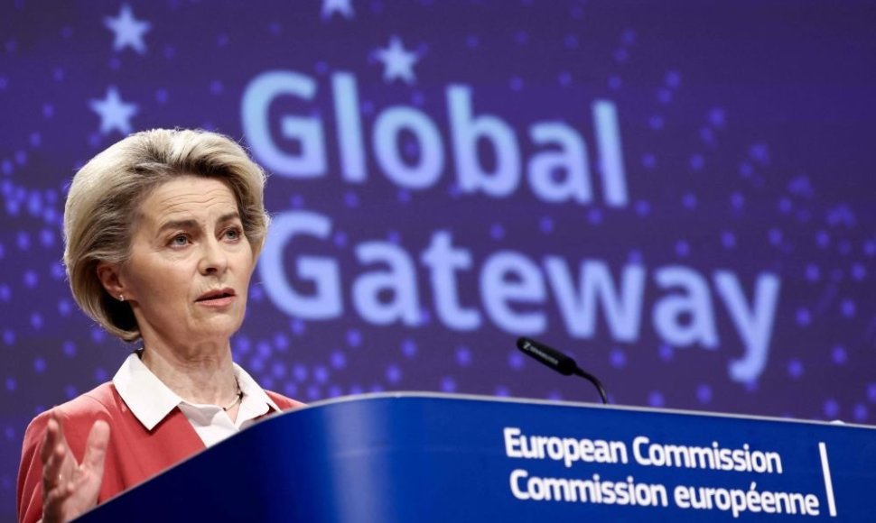 U.von der Leyen pristatė ES programą „Global Gateway“