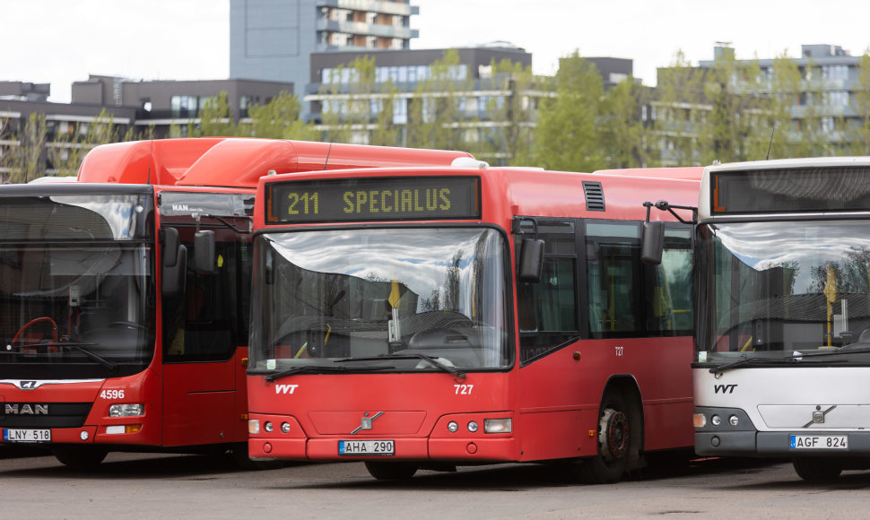 Vilniaus autobusų parko autobusai