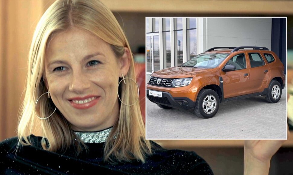 Emilija Latėnaitė, parduodamas automobilis