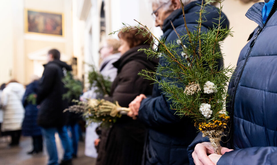 Vilniuje minimas Verbų sekmadienis