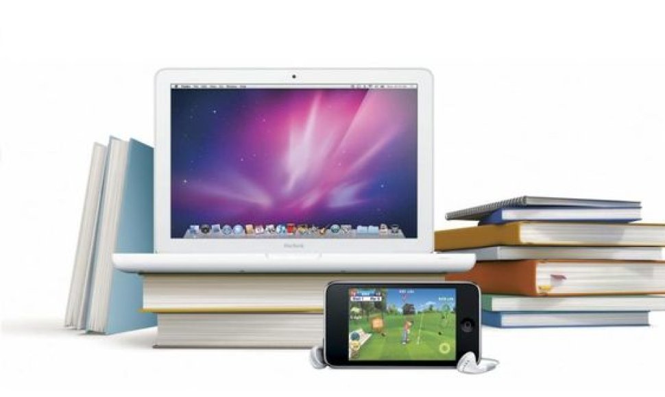 „MacBook“ ir „iPod touch“