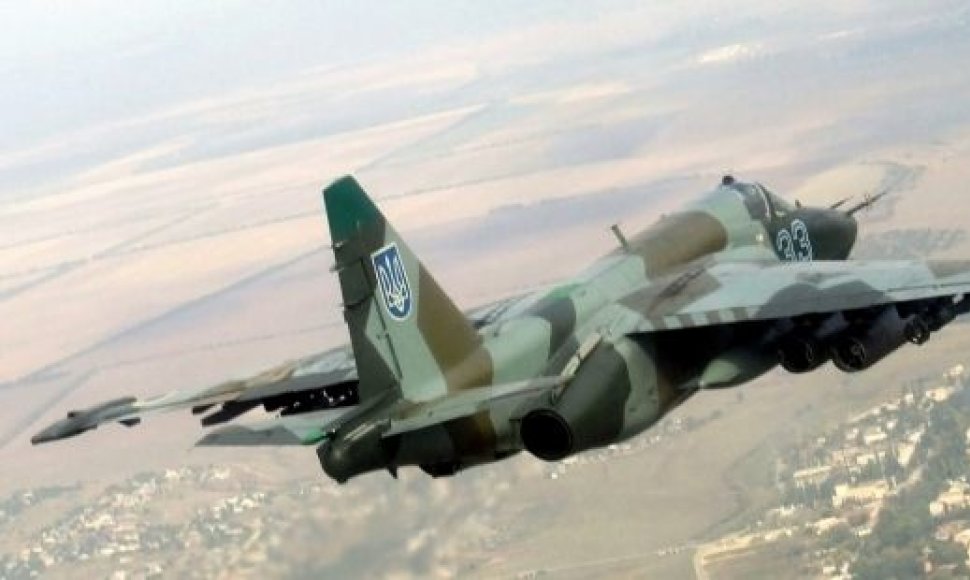 Ukrainos naikintuvas „Su-25“