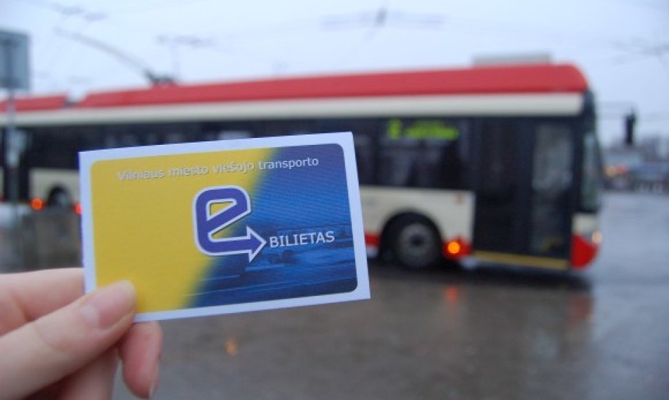 El.bilieto sistema Vilniuje vis dar neveikia taip, kaip turėtų veikti.