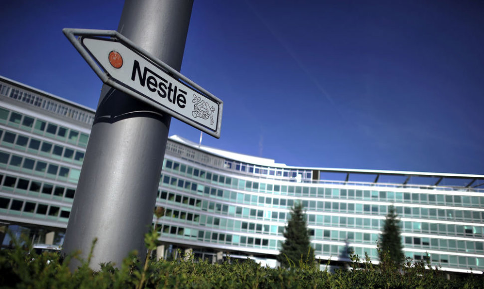 Įmonės „Nestle“ logotipas