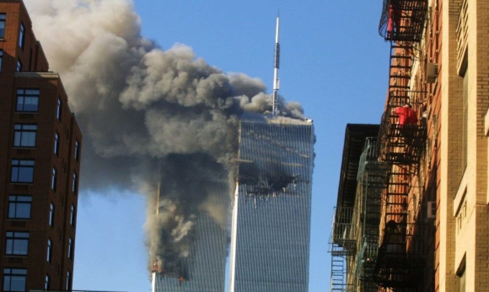 Rugsėjo 11-osios išpuolis Niujorke.
