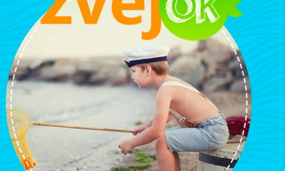 Akcijos "Žvejok" plakatas