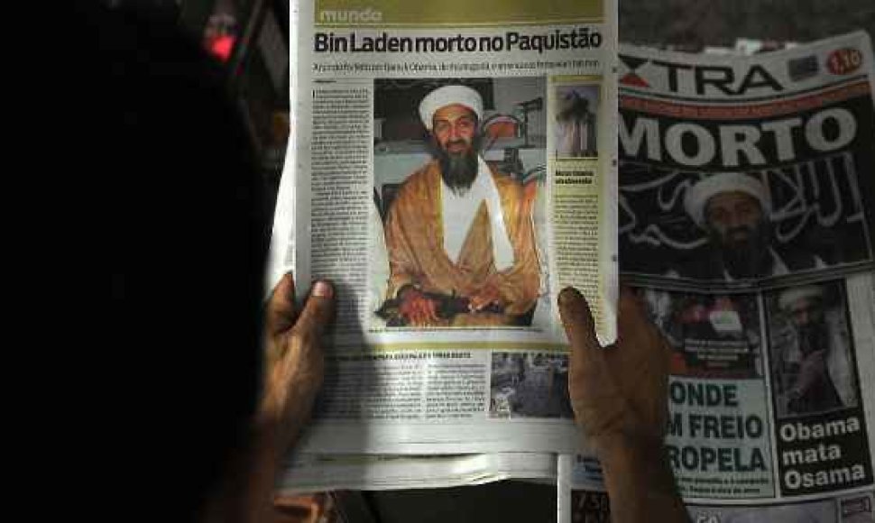 Žinia apie Osamos bin Ladeno nužudymą apskriejo visą pasaulį