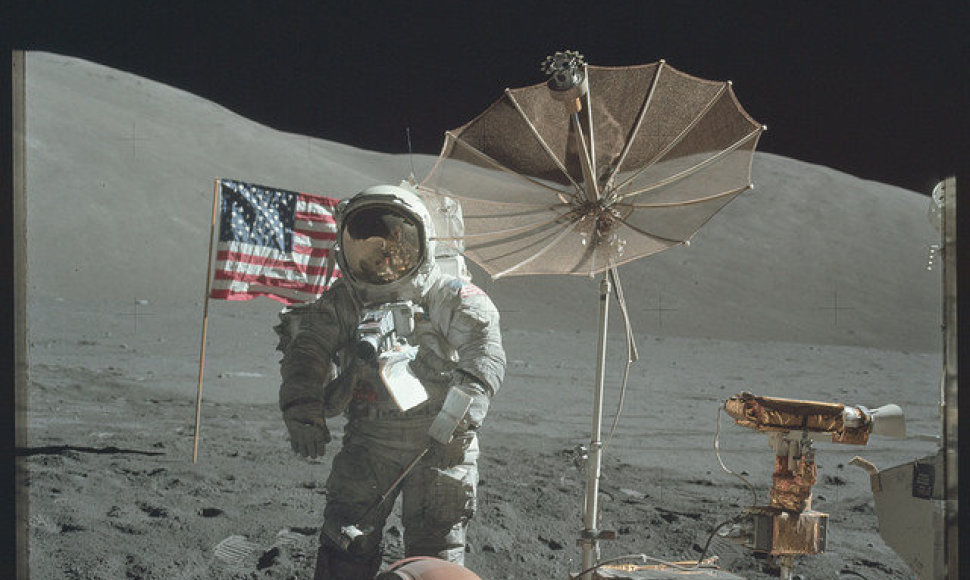 „Apollo“ astronautų daryta nuotrauka