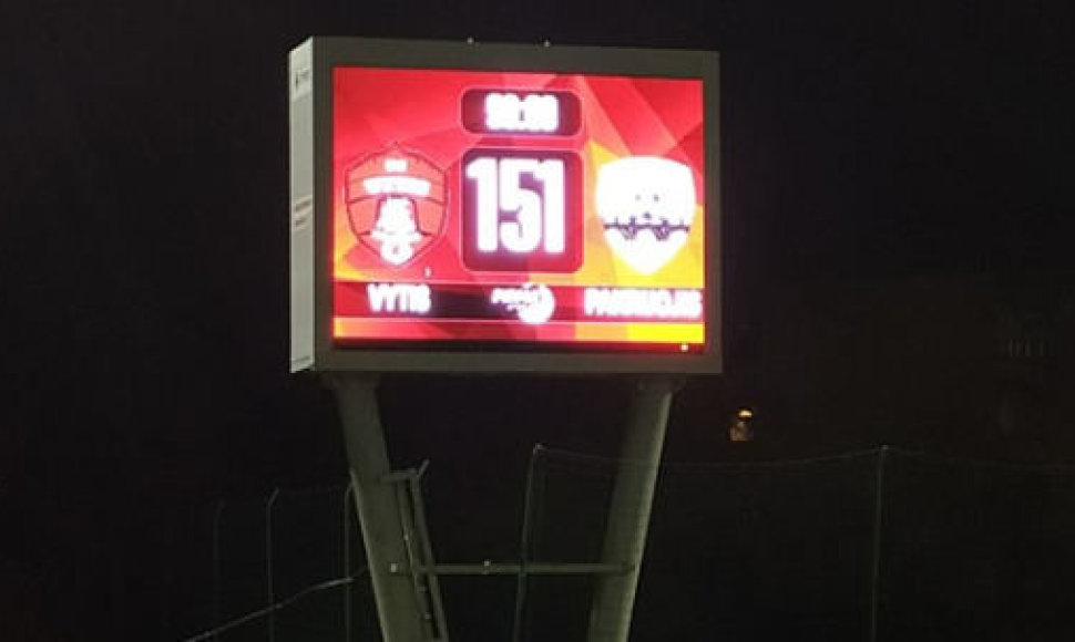 Vilniaus „Vytis“ LFF stadione įveikė Pakruojo komandą 15:1.