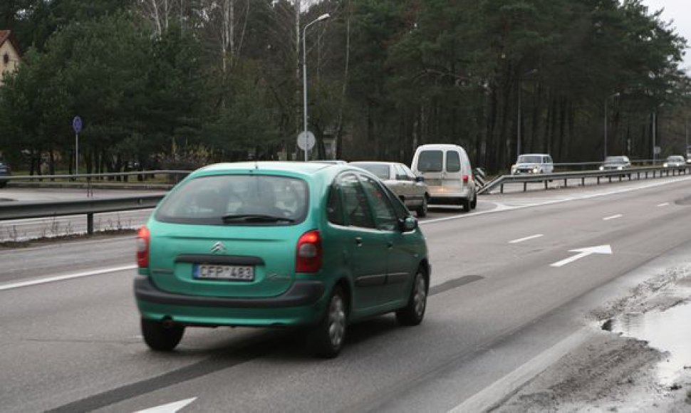 Itin avaringas magistralės „A1“ Grigiškių ruožas bus pradėtas rekonstruoti kitų metų pavasarį. 