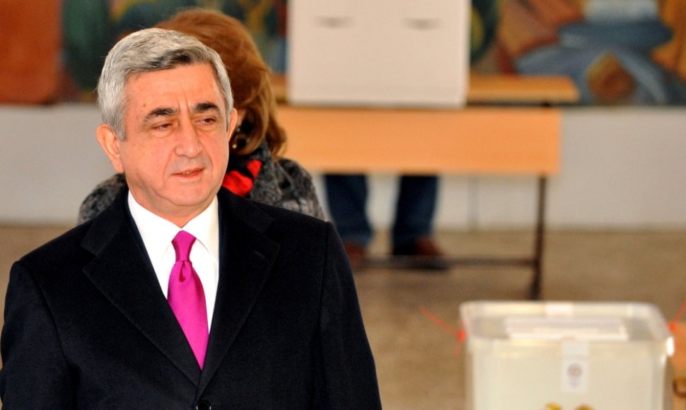 Armėnijos prezidentas Seržas Sarkisianas