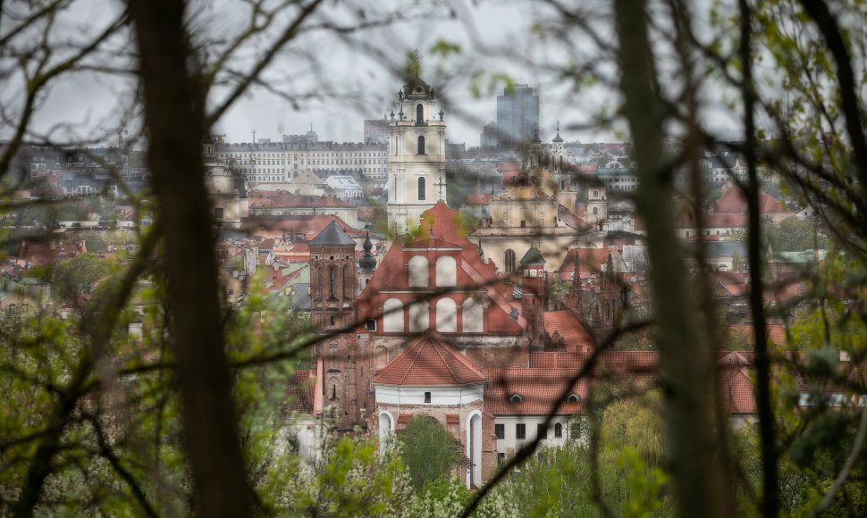 Lietaus gaivinamas Vilnius ir jo gamta