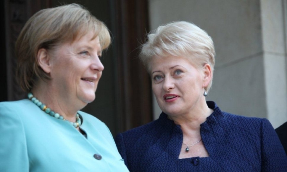 Angela Merkel ir Dalia Grybauskaitė