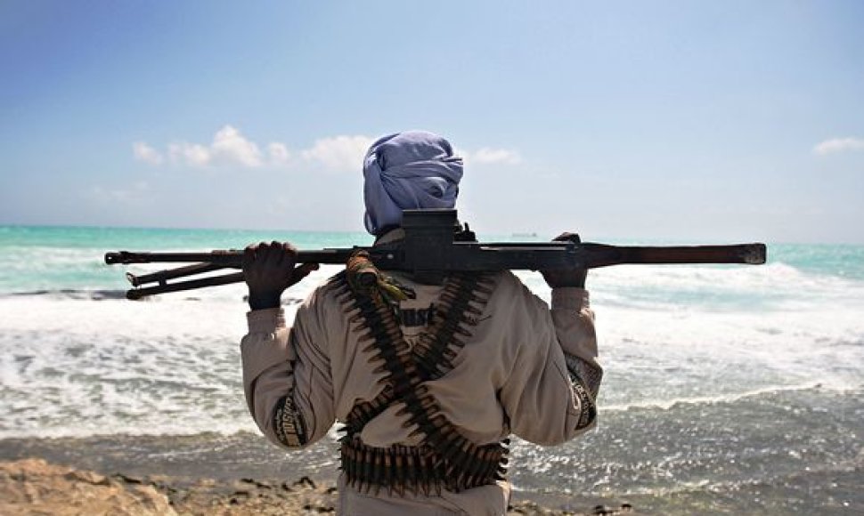Somalio piratas
