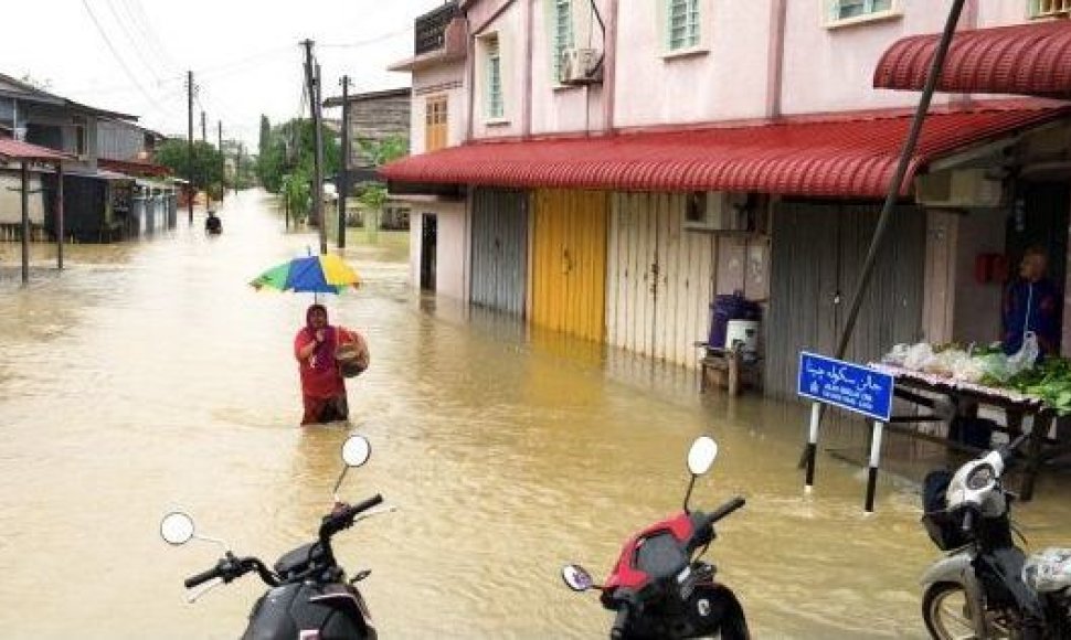 Potvynis Malaizijoje
