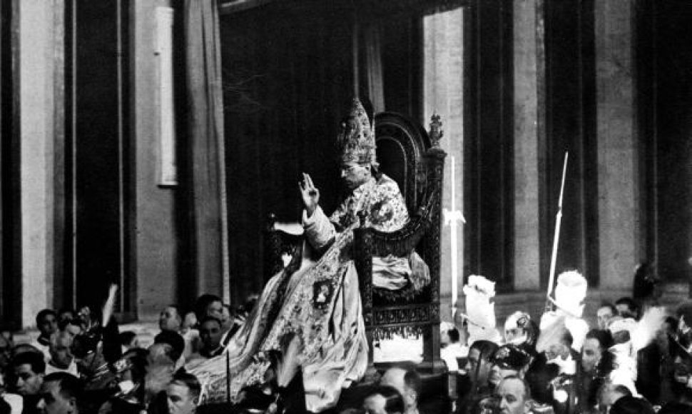 Pijaus XII koronacijos ceremonija 1939 m.