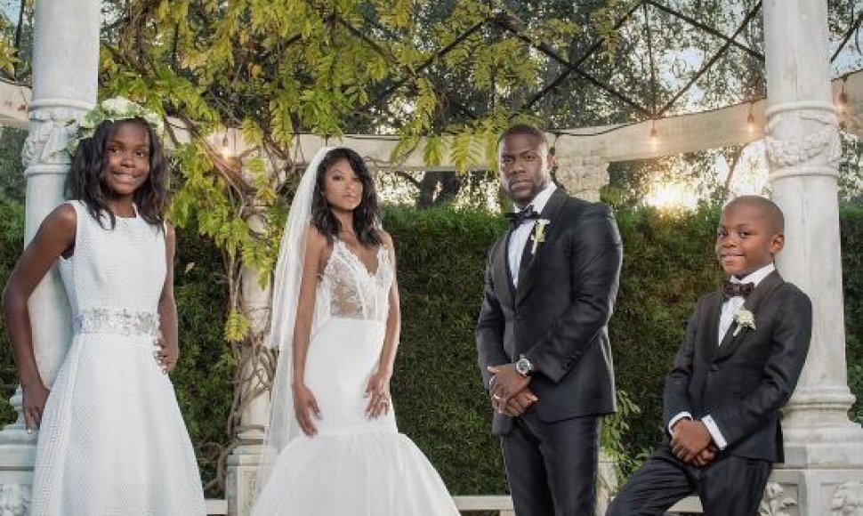 Kevin Hart ir Eniko Parrish