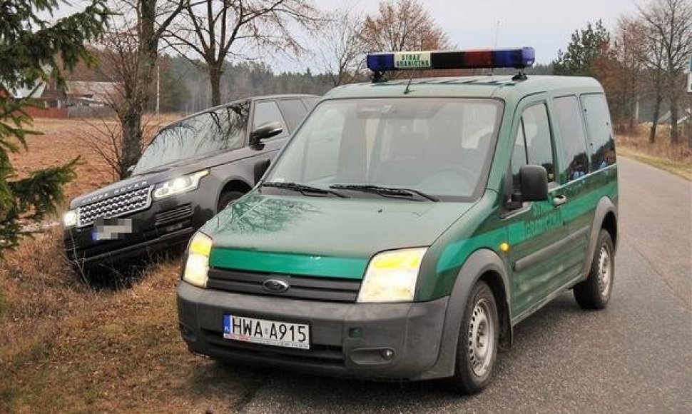 Lenkijoje sulaikytas vogtą „Range Rover“ vairavęs lietuvis