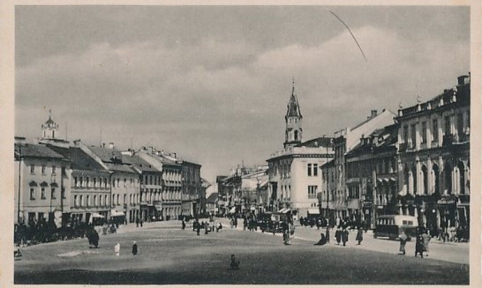 J.Bulhakas. A.Stulginskio gatvė 1940 m.