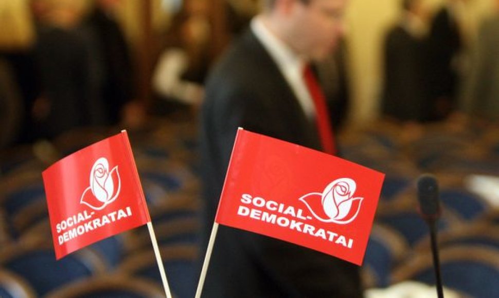 Socialdemokratų atributika