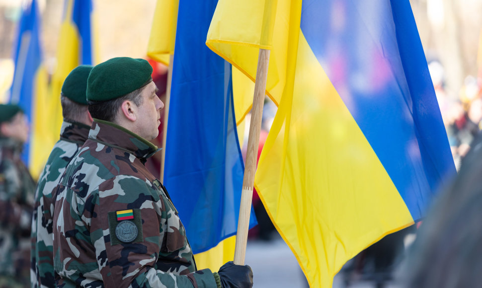 Trijų Baltijos valstybių vėliavų pakėlimo ceremonija