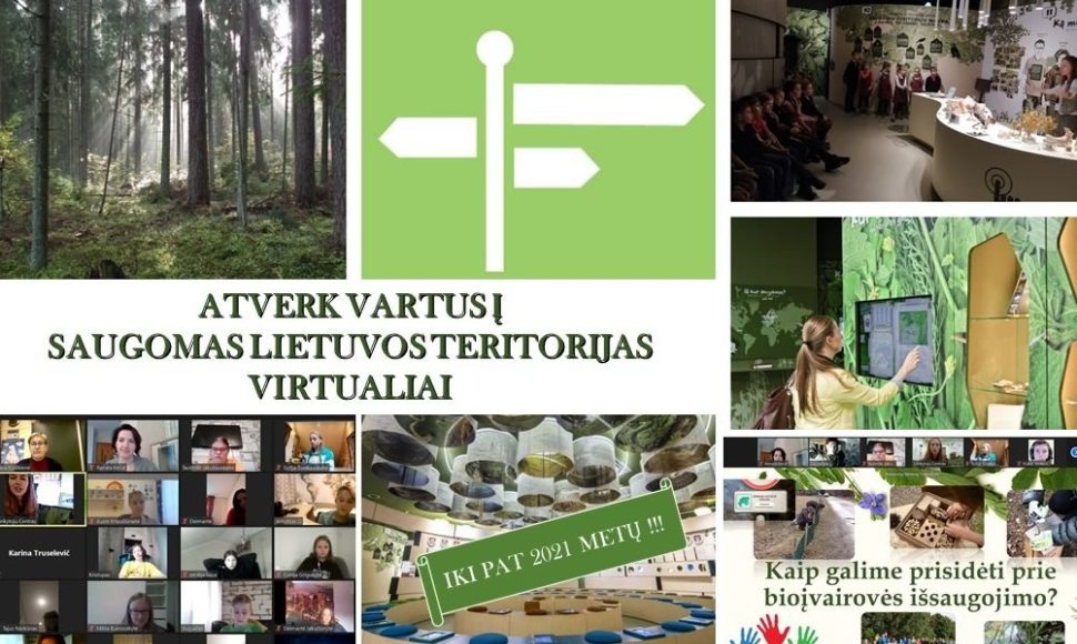 Saugomas Lietuvos teritorijas virtualiai