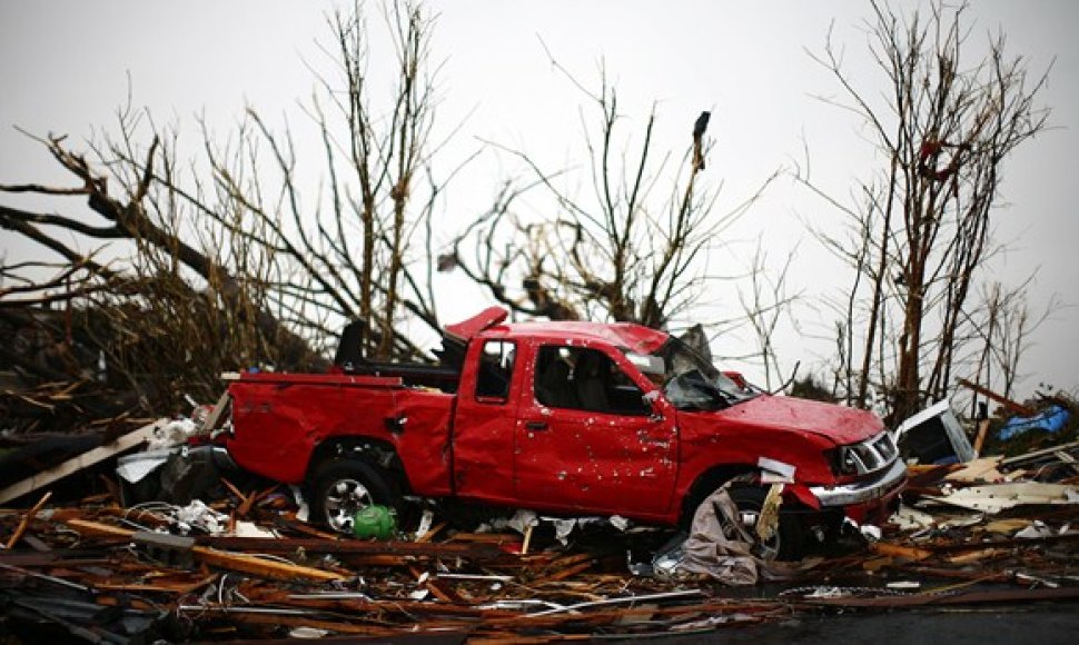 Tornado padariniai