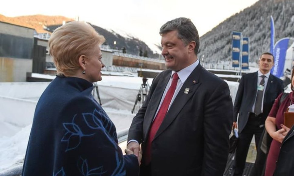 Dalia Grybauskaitė ir Petro Porošenka