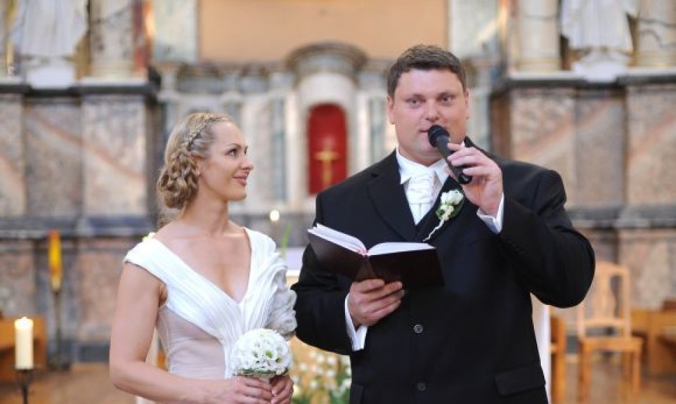 Žydrūno Savicko ir Jurgitos Vorobjovaitės vestuvės