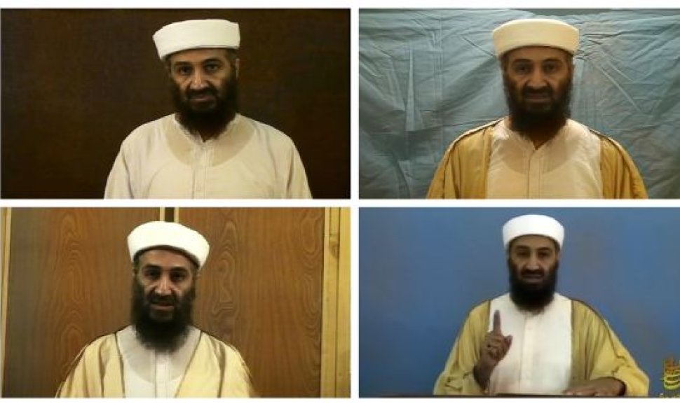 Osama bin Ladenas filmuotoje medžiagoje