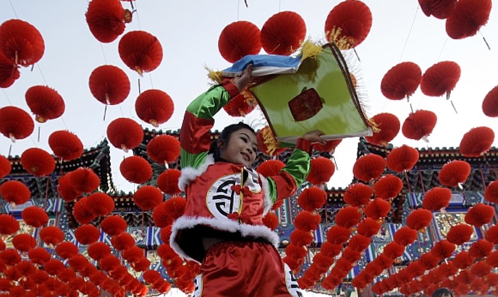 Vasario 14 dieną kinai švęs Naujuosius metus.