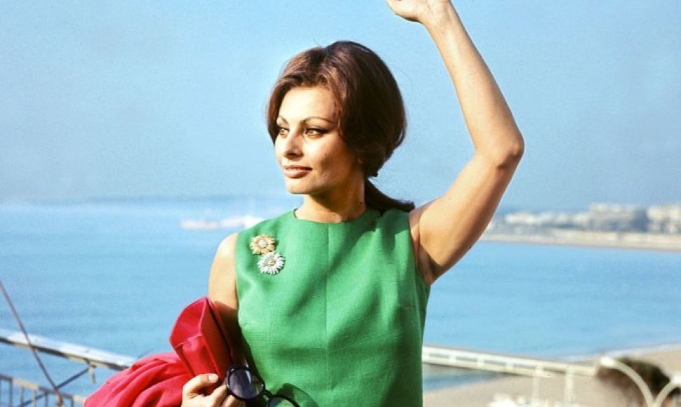 Aktorė Sophia Loren
