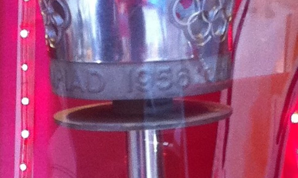 Tikras 1956-ųjų olimpinių žaidynių deglas