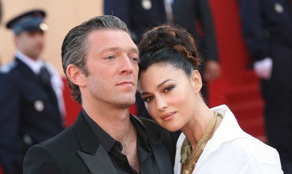 Monica Bellucci su vyru Vincentu Casseliu 