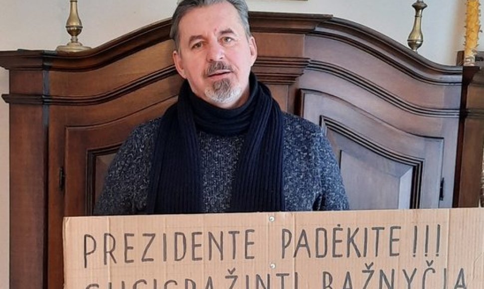 Robertas Bertašius siekia buvusios liuteronų bažnyčios pastato