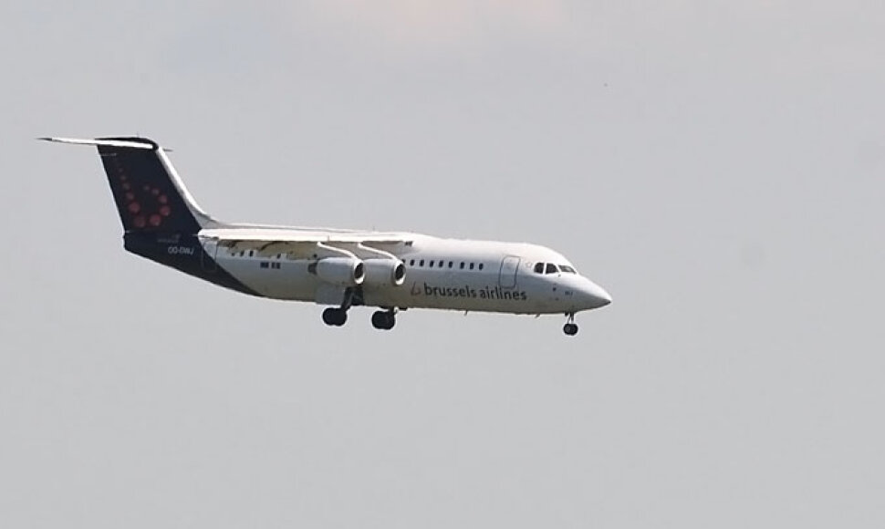 „Brussels Airlines“ orlaivis leidžiasi Vilnaus oro uoste
