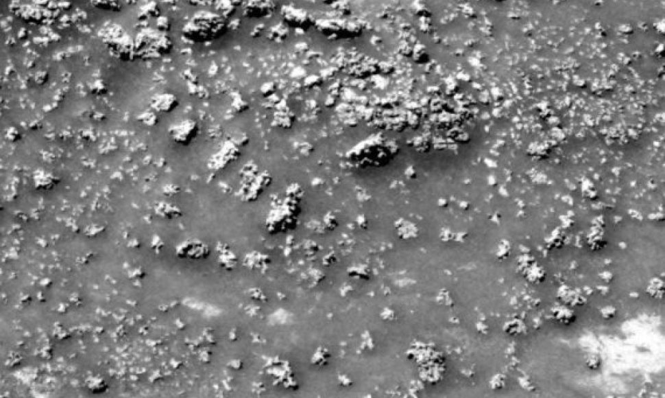 Šios struktūros Marso paviršiuje galėjo būti sudarytos mikroorganizmų