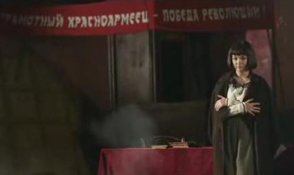 Kadras iš serialo „Čiapajevas. Aistra gyventi“