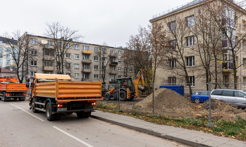 Vieta, kur turėtų būti Šv. Florijono skveras